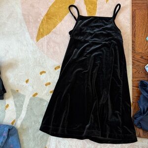 Old Navy Black Velvet Dress